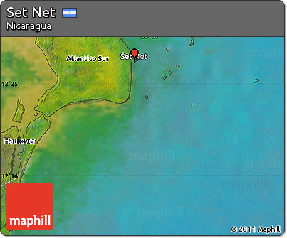 Satellite Map of Set Net