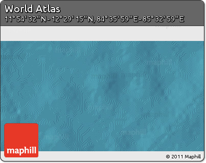 Satellite 3D Map of the Area around 12° 11' 54" N, 85° 4' 29" E