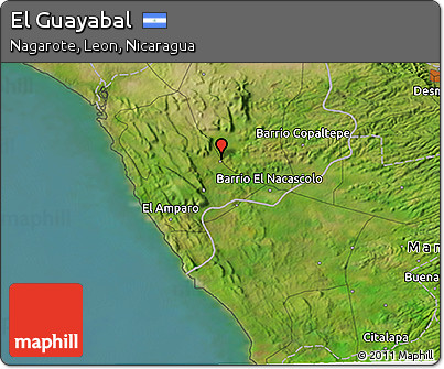 Satellite 3D Map of El Guayabal