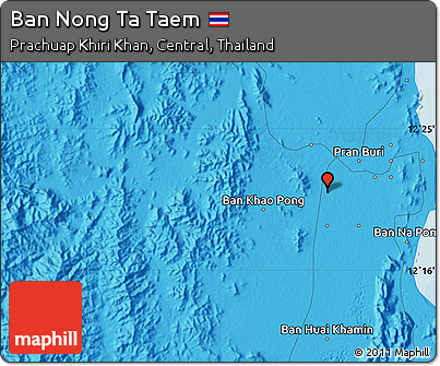 Political Map of Ban Nong Ta Taem