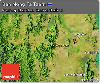 Satellite Map of Ban Nong Ta Taem