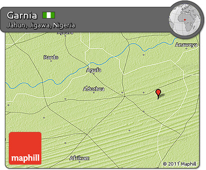 Physical 3D Map of Garnia