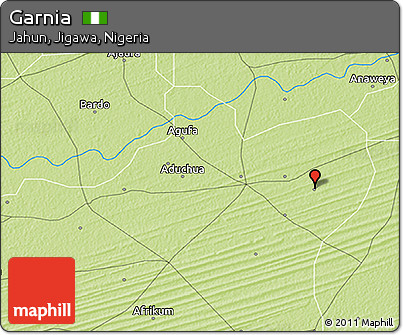 Physical 3D Map of Garnia