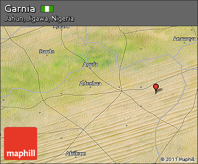Satellite 3D Map of Garnia