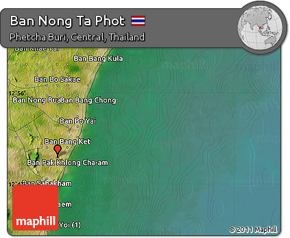 Satellite Map of Ban Nong Ta Phot
