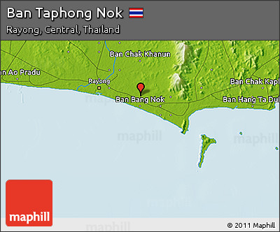 Physical 3D Map of Ban Taphong Nok