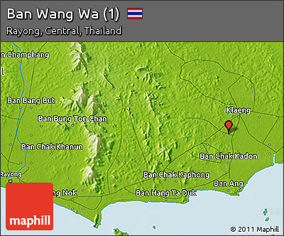 Physical 3D Map of Ban Wang Wa (1)