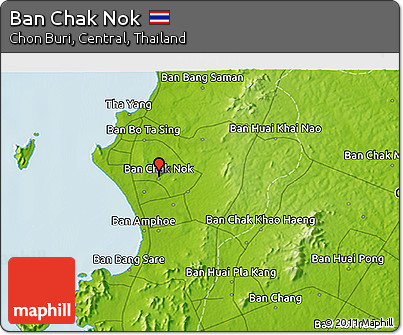Physical 3D Map of Ban Chak Nok