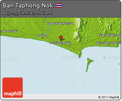Physical 3D Map of Ban Taphong Nok