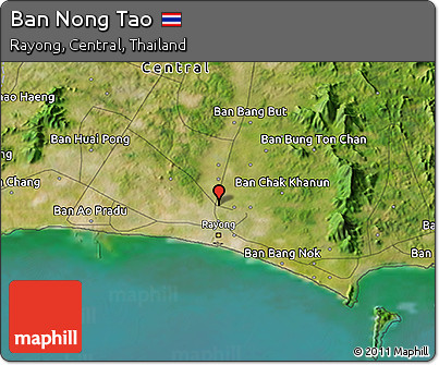 Satellite 3D Map of Ban Nong Tao