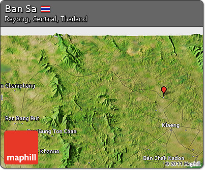 Satellite 3D Map of Ban Sa
