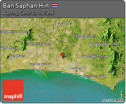 Satellite 3D Map of Ban Saphan Hin