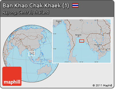 Gray Location Map of Ban Khao Chak Khaek (1)
