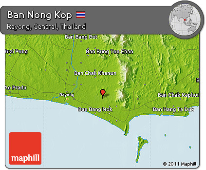 Physical Map of Ban Nong Kop