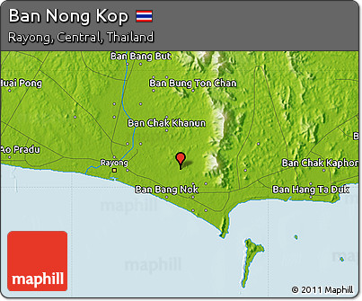 Physical Map of Ban Nong Kop