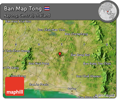 Satellite Map of Ban Map Tong