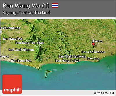 Satellite Panoramic Map of Ban Wang Wa (1)
