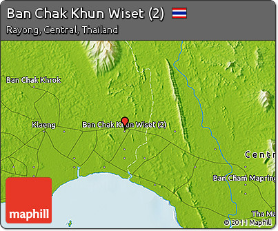 Physical 3D Map of Ban Chak Khun Wiset (2)