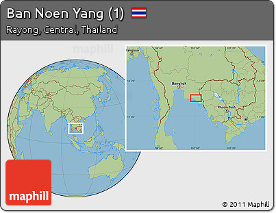 Savanna Style Location Map of Ban Noen Yang (1)