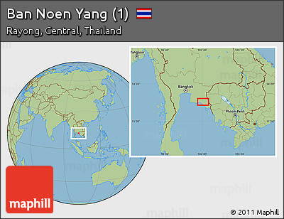 Savanna Style Location Map of Ban Noen Yang (1)