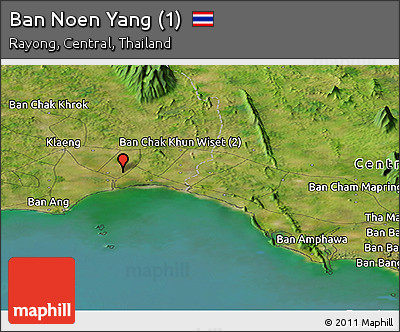 Satellite Panoramic Map of Ban Noen Yang (1)