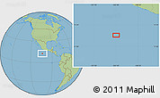 Savanna Style Location Map of the area around 12° 42' 56" N, 103° 37' 30" W