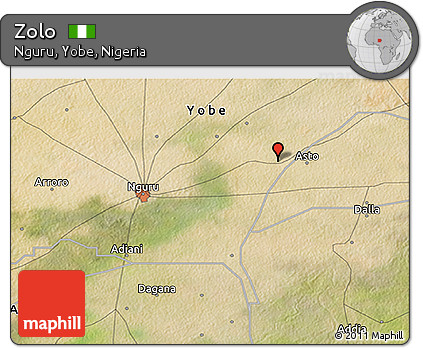 Satellite 3D Map of Zolo