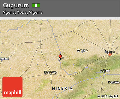 Satellite 3D Map of Gugurum