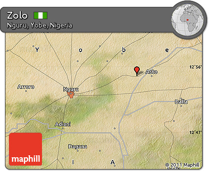 Satellite Map of Zolo