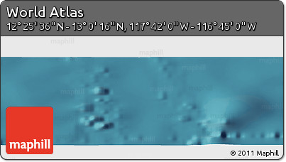 Satellite Panoramic Map of the Area around 12° 42' 56" N, 117° 13' 29" W