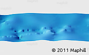 Physical Panoramic Map of the area around 12° 42' 56" N, 139° 28' 29" E