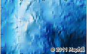 Shaded Relief Map of the area around 12° 42' 56" N, 144° 34' 29" E