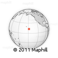 Outline Map of the Area around 12° 42' 56" N, 147° 49' 29" W, rectangular outline