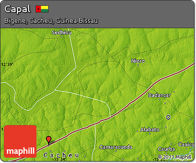 Physical Map of Capal