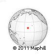 Outline Map of the Area around 12° 42' 56" N, 169° 4' 29" W, rectangular outline
