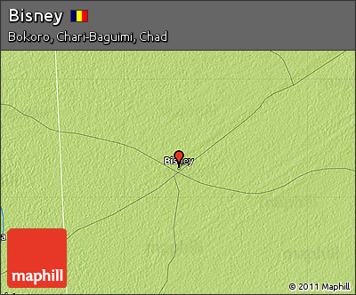 Physical Map of Bisney