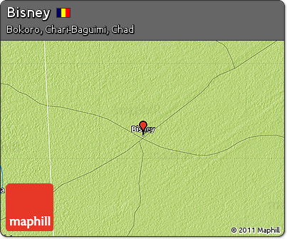 Physical Map of Bisney