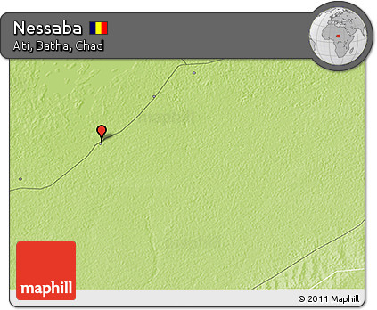 Physical 3D Map of Nessaba