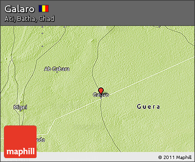 Physical 3D Map of Galaro