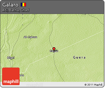 Physical 3D Map of Galaro