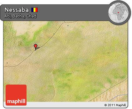 Satellite 3D Map of Nessaba