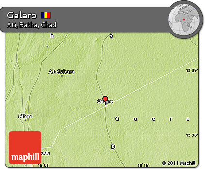 Physical Map of Galaro