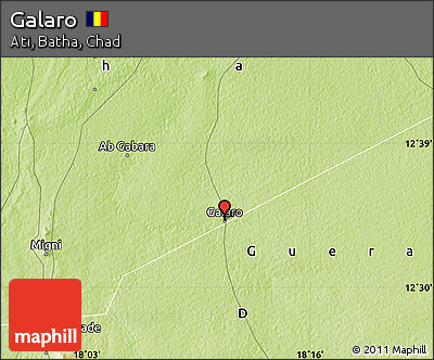 Physical Map of Galaro