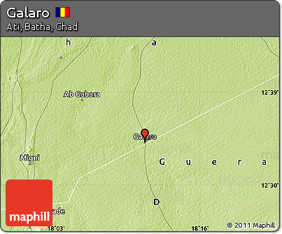 Physical Map of Galaro