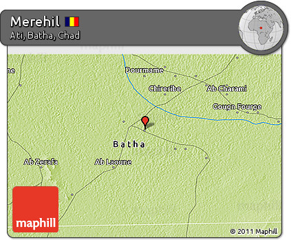Physical 3D Map of Merehil