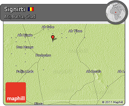 Physical 3D Map of Signirti