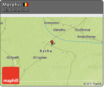 Physical 3D Map of Merehil