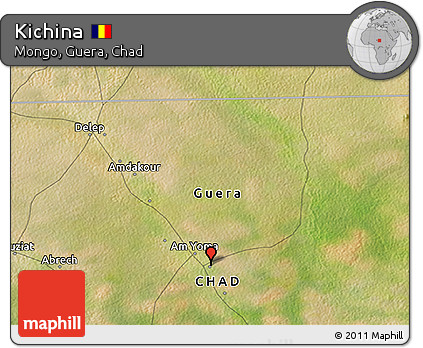 Satellite 3D Map of Kichina