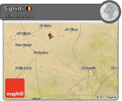 Satellite 3D Map of Signirti