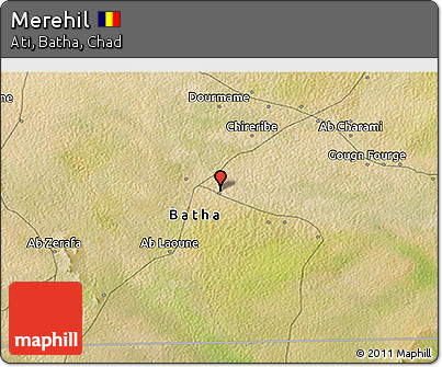 Satellite 3D Map of Merehil
